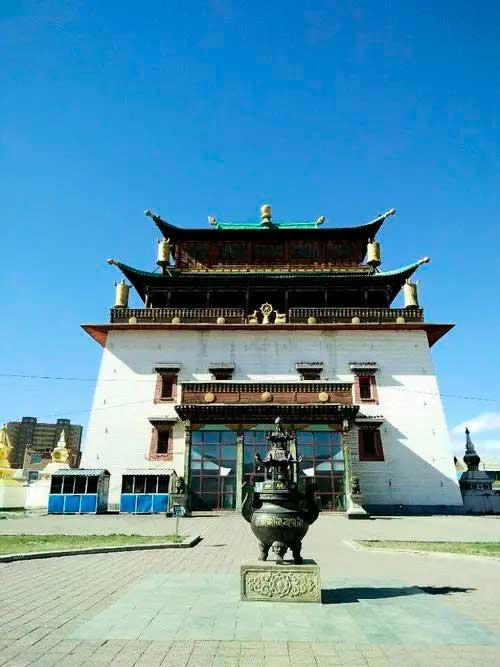 库伦的甘丹寺,五世哲布尊丹巴所建