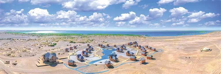 居延海勒石客栈